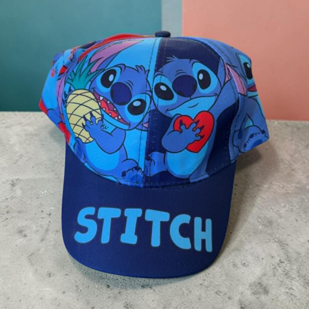 Casquette Stitch Bleue