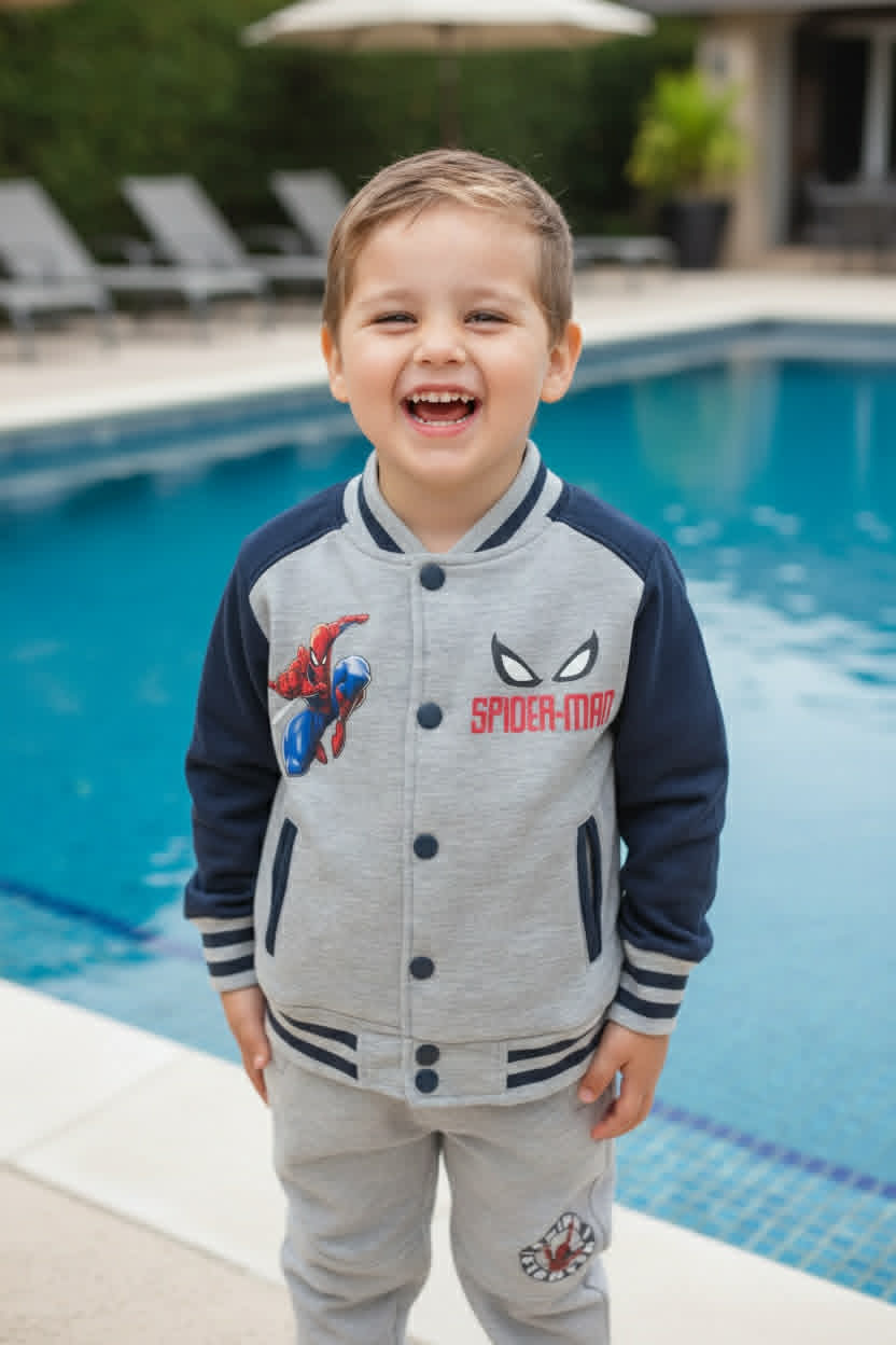 Spiderman Gris Enfant