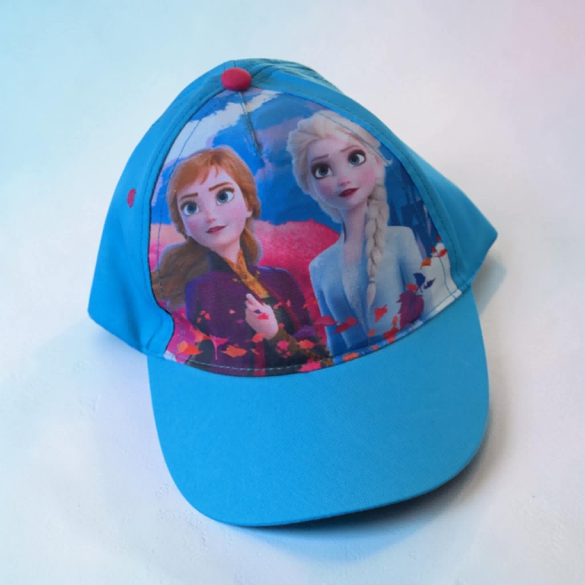 Casquette Reine des Neiges Bleue